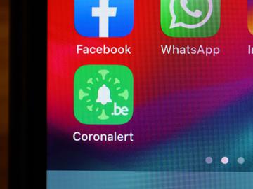Coronalert, de officiële tracing app, moet helpen de verdere verspreiding van het coronavirus en de ziekte Covid-19 in te dijken