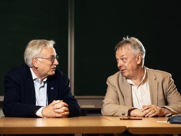 Rectorverkiezingen VUB: kandidaten Dirk Devroey en Jan Danckaert