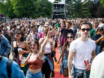 Vrijdag 27 mei 2022: de eerste dag van het eerste CORE-festival in het Ossegempark