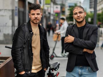 Mostafa (29) en Malek (22) Altaleb zijn Libiërs, neven van elkaar en wonen in Brussel