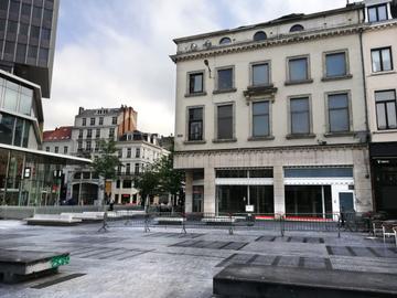 Het gebouw op het Muntplein waar tot de zomer van 2018 Standaard boekhandel gevestigd was leegstand stadskanker 3500px 2