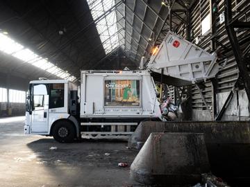 De afvalverbrandingsoven Brussel Noord in Schaarbeek