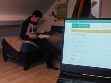 Een studentenkamer in Brussel