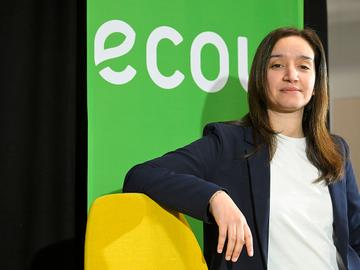 Rajae Maouane, co-voorzitter van Ecolo