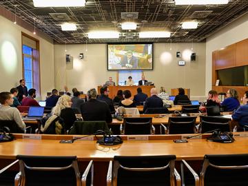 19 januari 2023: installatie van de Ubercommissie, met voorzitter Cieltje Van Achter, in het Brussels parlement