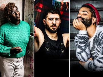 Themaprogramma Facing Violence in de Beursschouwburg: Olave Nduwanje Basabose, Gérald Kurdian en Patrice 'Pépé' Kassas