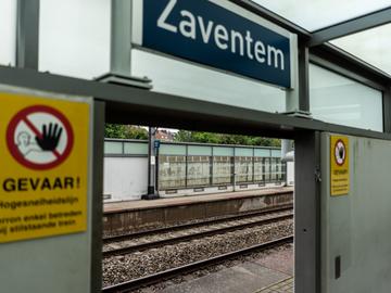 20230508 De omgeving rond het station van Zaventem staat onder verhoogd toezicht na de dodelijke vechtpartij van vorige week 14