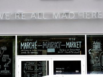 April 2017: MAD Brussels, het Brussels fashion en design platform, organiseert een markt voor stockverkoop van Belgische ontwerpers