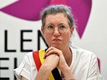 Catherine Moureaux (PS), burgemeester van Sint-Jans-Molenbeek