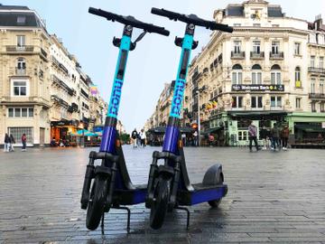 Pony, aanbieder van elektrische deelsteps in Brussel lg