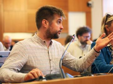 15 november 2023: Martin Casier (PS) in het Brussels parlement