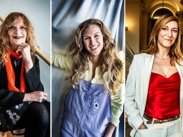 Sylvia Deisser, June Van Veer en Celia Groothedde lieten hun naam veranderen.