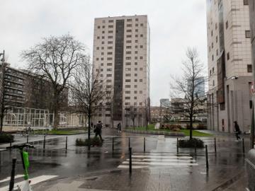 Het Jacques Francksquare in Sint-Gillis