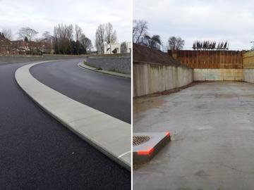 Verbindingsweg Heizel tot Romeinsesteenweg.