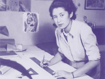 Simone Guillissen-Hoa was een van de eerste Belgische vrouwen met een eigen architectenbureau