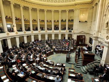 Het Federaal Parlement in 2009 (archiefbeeld)