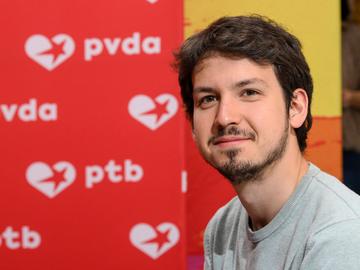 Voorstelling gekozen leden Brussels parlement PTB-PVDA op 13 juni 2024: Souleimane Octave Daube