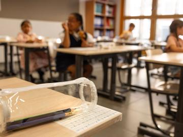 20240902 Eerste schooldag Paviljoen Schaarbeek klas school onderwijs DSC 7794