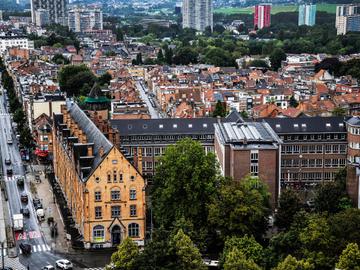 Ganshoren villawijk en Keizer Karellaan