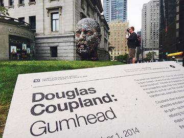 Douglas Coupland Gumhead Vancouver