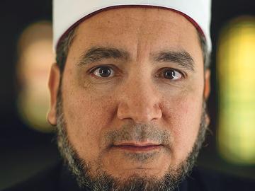 imam Sewif Abdel Hady closeup