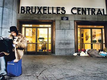 Gesloten Deuren Staking Brussel Centraal c Saskia Vanderstichele
