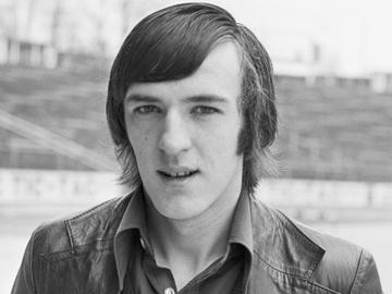 François Van der Elst in 1977 bij de nationale ploeg.