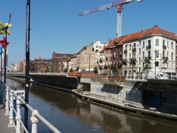 promenade kanaal voetgangersbrug