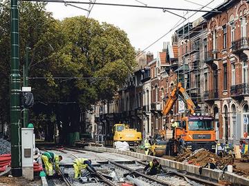 werken Albertlaan c Bart Dewaele