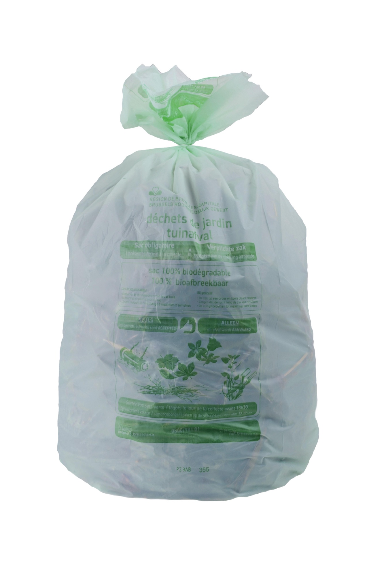 Passief Rijk Vet Net Brussel verplicht gebruik van biologisch afbreekbare zakken voor  tuinafval | BRUZZ