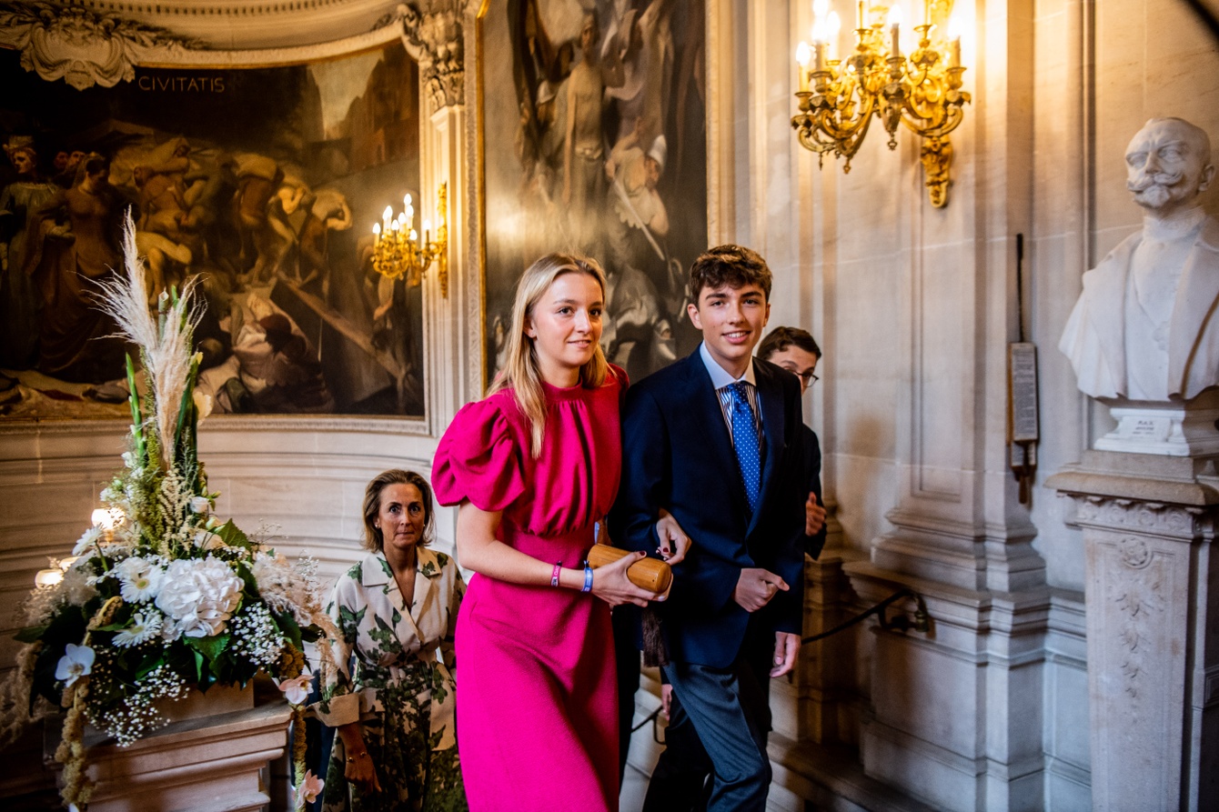 Bekijk hier de beelden van de trouw van prinses Maria Laura en William ...