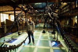 Koen Stein in het Museum voor Natuurkunde