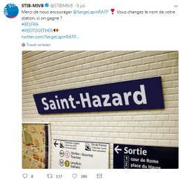 tweet_mivb_sainthazard
