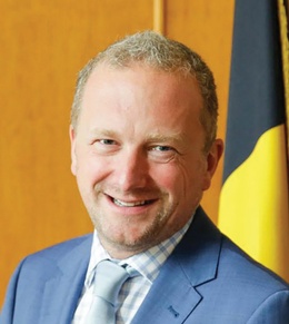 Jean-François Thayer, lijsttrekker voor CDh in Sint-Lambrechts-Woluwe