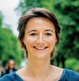 Caroline Lhoir, lijsttrekker voor Ecolo-Groen in Sint-Pieters-Woluwe