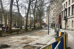 Fietspad Kleine Ring Werf Madou
