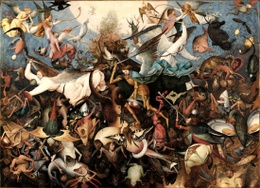 val van de opstandige engelen - Bruegel