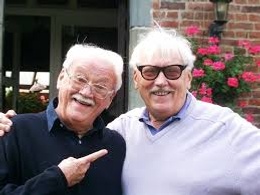 Toots Thielemans en Jean Vankueken (rechts)