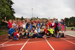 De Brusselse Atletiekvereniging (BAV) viert haar 40ste verjaardag op de VUB-piste in Etterbeek.