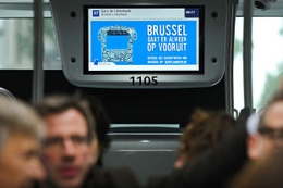 26 mei 2019: voorstelling van de nieuwe elektrische buslijn 37 van de MIVB in Ukkel