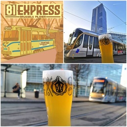 express 81 l'ermitage brasserie bier tramlijn