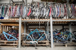 Cyclo_verloren fietsen depot_weesfietsen