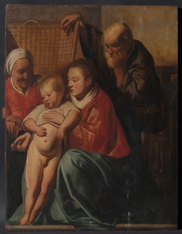 Jacob Jordaens_ontdekking uit Sint-Gillis_The Holy Family