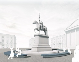 Godfried Van Bouillon Koningsplein heraanleg