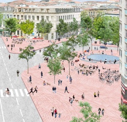 RPA Zuid_Herinrichting Baraplein