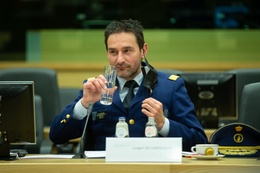 Jurgen De Landsheer, korpschef van de zone Zuid.