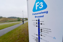 Fietssnelweg F3 verbindt Vlaanderen met Brussel
