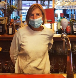 Martine Peeters van Daringman in de Vlaamsesteenweg