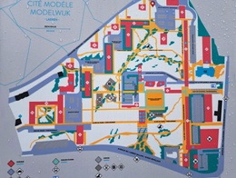 Oktober 2022: het grondplan van de Modelwijk in Laken