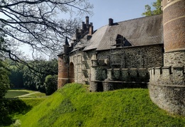 Het kasteel van Gaasbeek, in Lennik, hier op een archiefbeeld uit september 2022